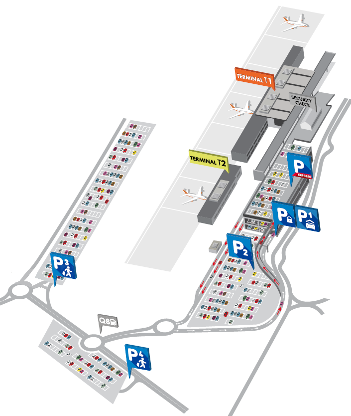 Parking P3 | Brussels South Charleroi Airport